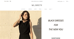Desktop Screenshot of klarety.com