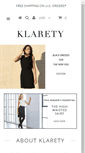 Mobile Screenshot of klarety.com